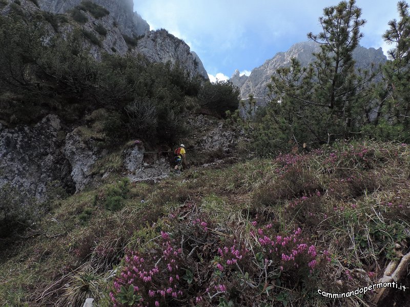 21 Ferrata MAURIZIO Anticima est Monte Alben.JPG -           